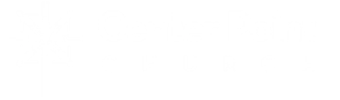 CPC White Logo Center Point Church, Church in North Richland Hills, TX