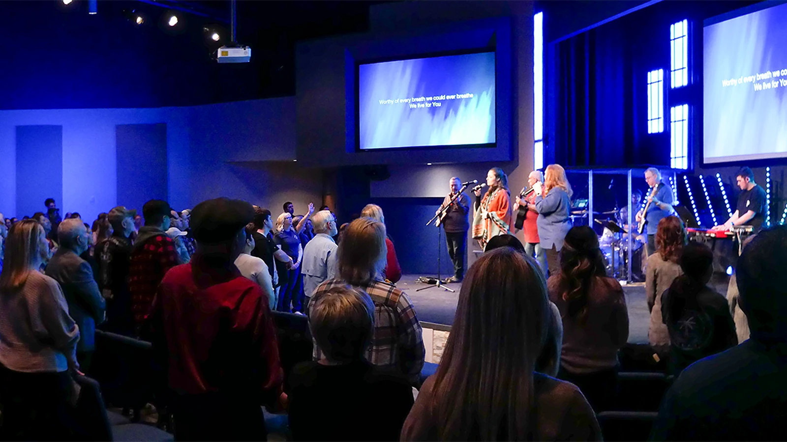 Worship Service At Center Point Church, Church in North Richland Hills, TX